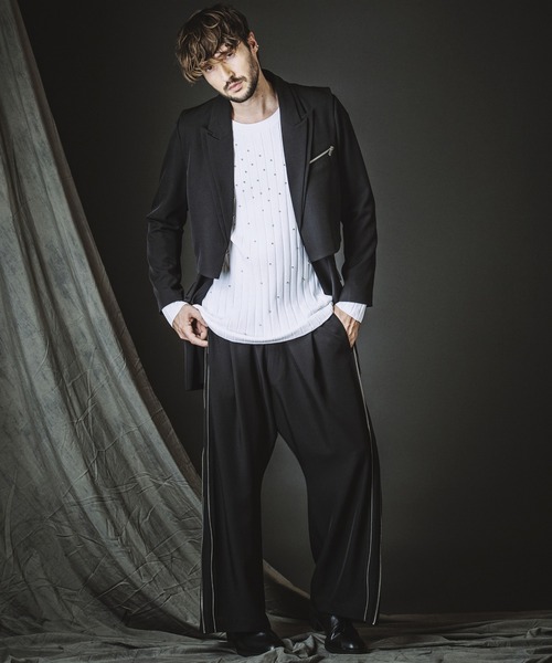 NO ID.（ノーアイディー） セーター ニット 「NO ID.」Studs Knit
