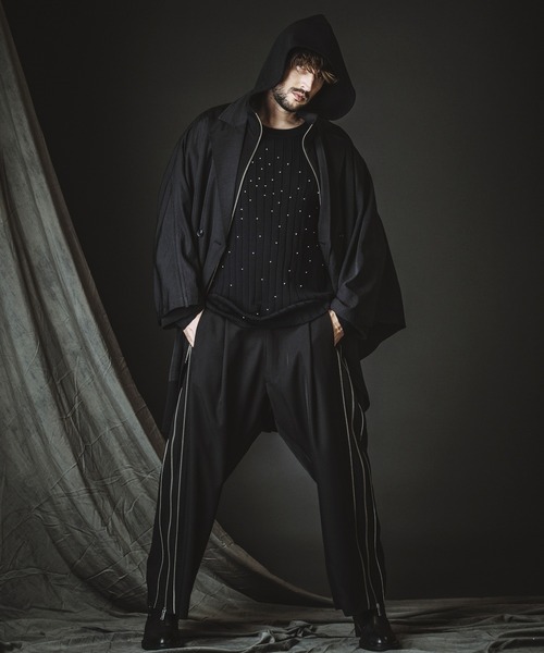 NO ID.（ノーアイディー） セーター ニット 「NO ID.」Studs Knit