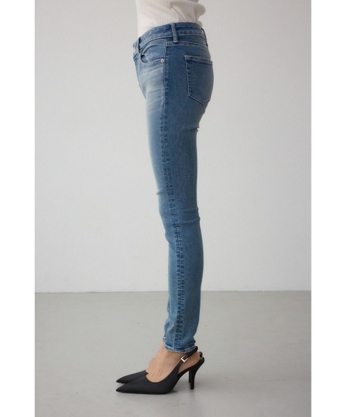 ジーンズ デニム デニムパンツ 「サイズ，身長別画像あり」AZUL DENIM スキニーデニム レディースの画像