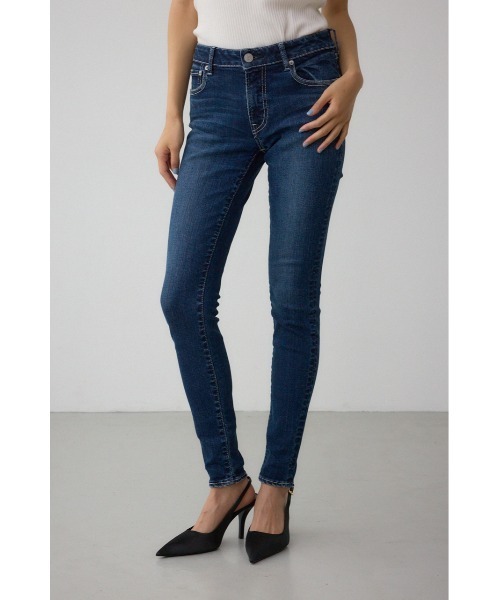 ジーンズ デニム デニムパンツ 「サイズ，身長別画像あり」AZUL DENIM スキニーデニム レディースの画像