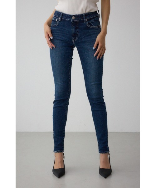 ジーンズ デニム デニムパンツ 「サイズ，身長別画像あり」AZUL DENIM スキニーデニム レディースの画像