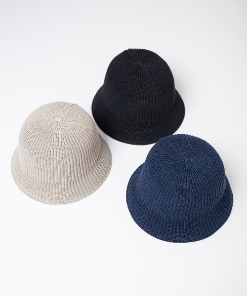 「RACAL」 ストローハット LARGE グレー メンズ_画像3