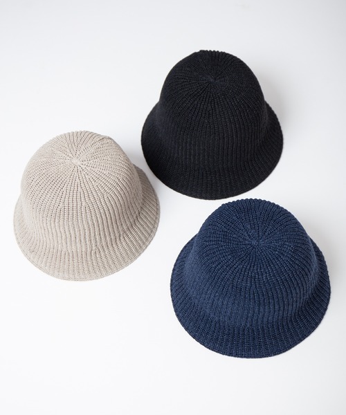 「RACAL」 ストローハット LARGE グレー メンズ_画像4