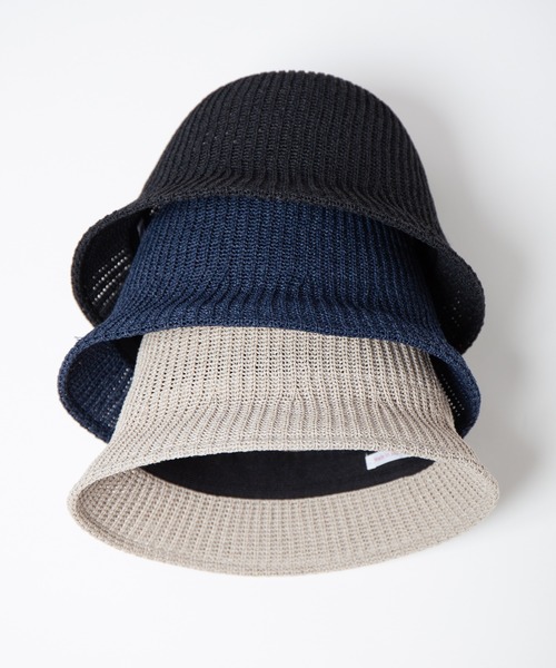 「RACAL」 ストローハット LARGE グレー メンズ_画像6