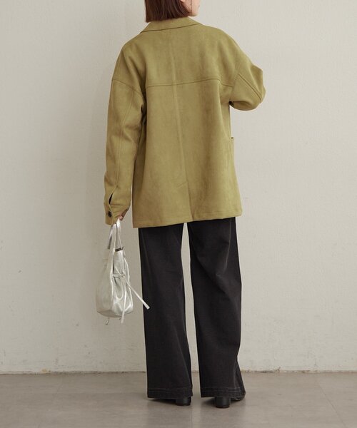 ヒムカシ　ジャケット サイズ1 フリー Omekashi（オメカシ） ジャケット FREE キャメル レディース