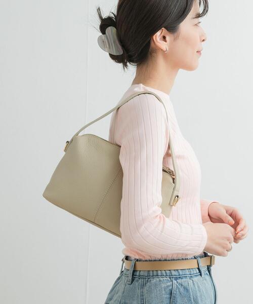 「MARCO BIANCHINI」 2WAYバッグ ONE ベージュ レディース_画像8