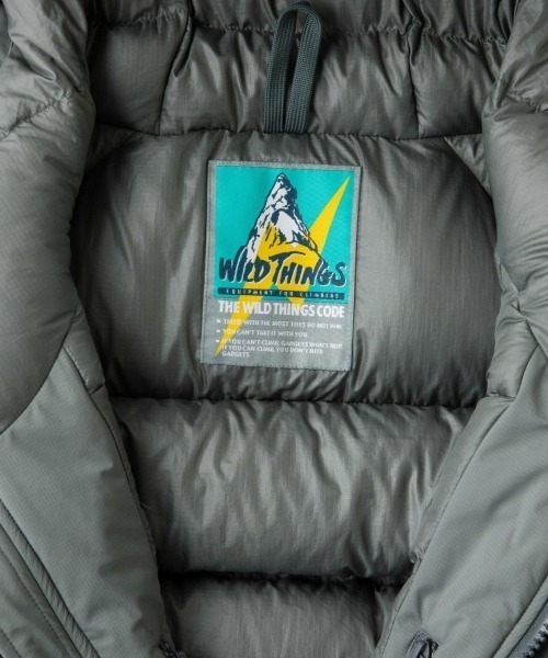 ダウンジャケット ダウン WILD THINGS MAKALU JACKET（ワイルドシングス マカル ジャケット） メンズの画像