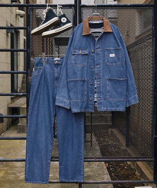 「MONO-MART」 デニムパンツ M インディゴブルー メンズ_画像3