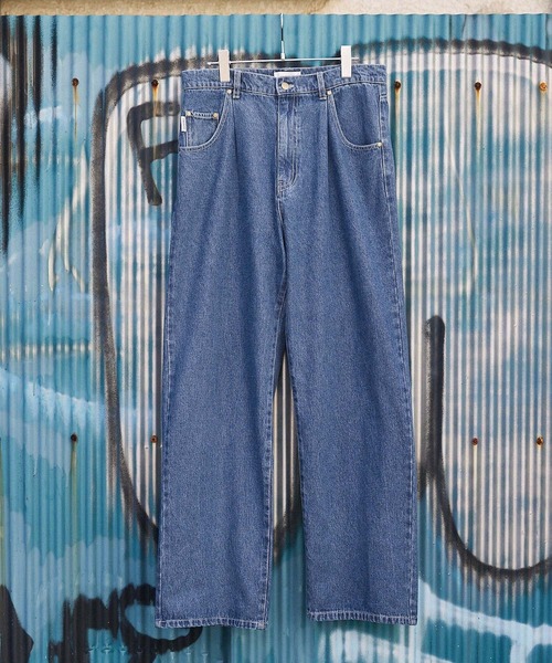 「MONO-MART」 デニムパンツ M インディゴブルー メンズ_画像4