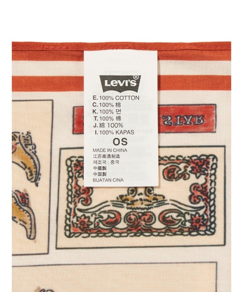 vintage バンダナ　額付き　ヴィンテージ　希少　インテリア　リーバイス Levi's（リーバイス） スカーフ バンダナ ウエスタン バンダナ メンズ