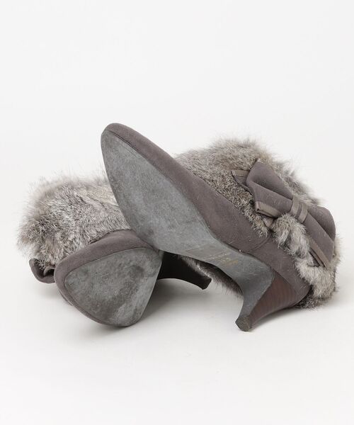 「Bridget Birkin」 ショートブーツ 23.5cm グレー レディース_画像3