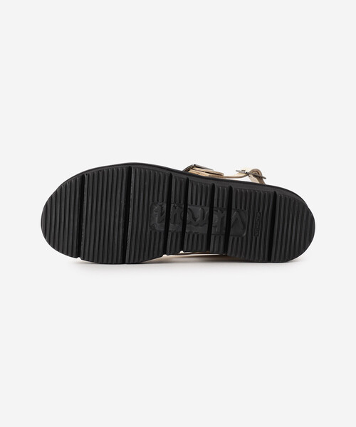 「BEAUTIFUL SHOES」 フラットサンダル 23.5 オフホワイト レディース_画像4