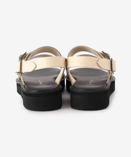 「BEAUTIFUL SHOES」 フラットサンダル 23.5 オフホワイト レディース_画像6