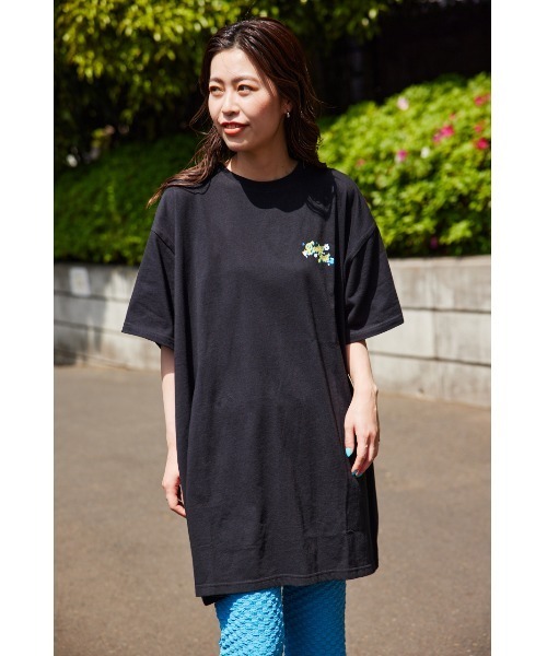 「RODEO CROWNS WIDE BOWL」 半袖ワンピース FREE ピンク レディース_画像4