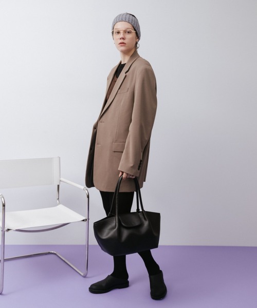 arholiday.standard トートバッグ fauxleather flap tote bag
