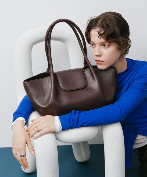 バッグ SA arholiday.standard トートバッグ fauxleather flap tote bag