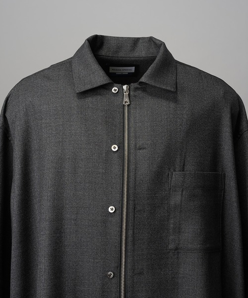 south様▼MAISON SPECIAL シャツ MAISON SPECIAL（メゾンスペシャル） シャツ メンズ レディース