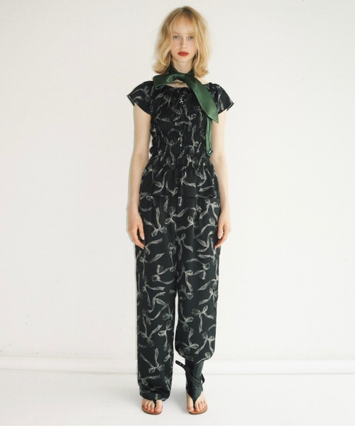 musubore（ムスボレ） パンツ relax print pants / リラックスパンツ