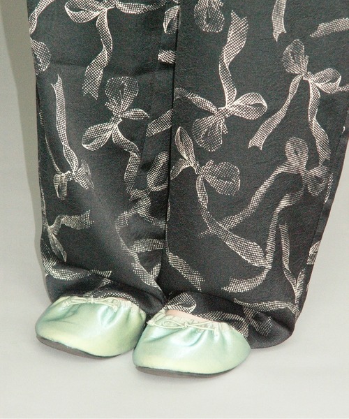 musubore（ムスボレ） パンツ relax print pants / リラックスパンツ