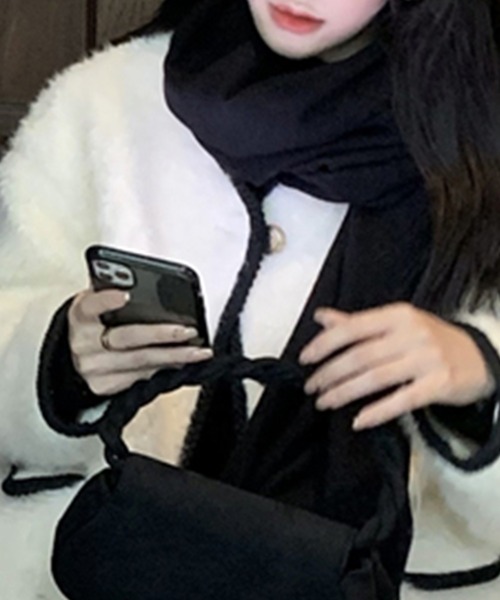 「DAY CLOSET」 ノーカラージャケット ONE SIZE ホワイト レディース_画像7