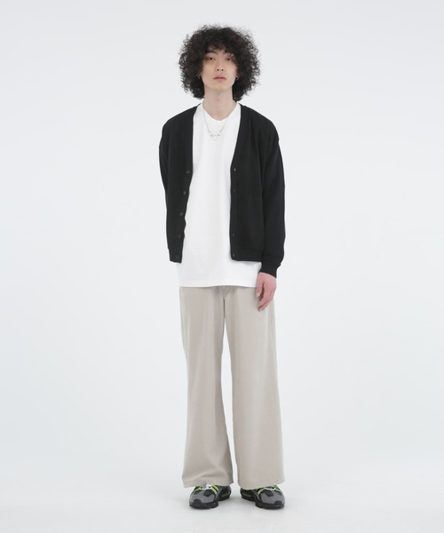 「Iroquois」 カーディガン 1 ブラック メンズ_画像9