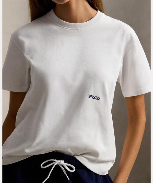[新品・美品]Polo Ralph Lauren コットンクルーネックTシャツ Big Pony コットン クルーネック Tシャツ（Tシャツ/カットソー）｜POLO