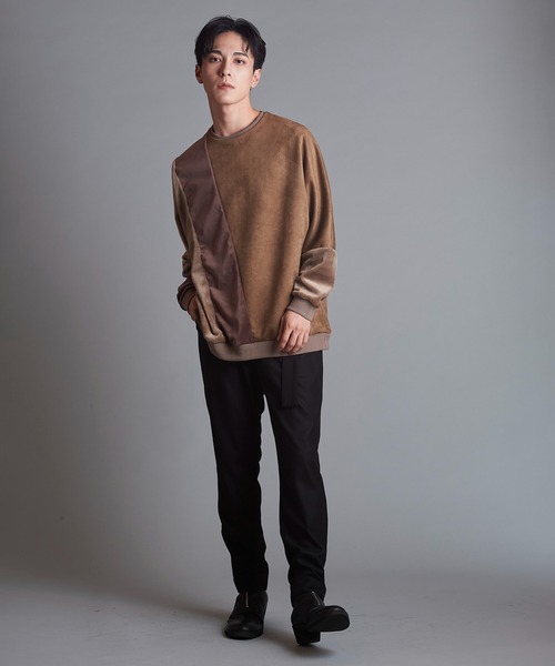 「NO ID.」 長袖Tシャツ 1 グレー メンズ_画像9