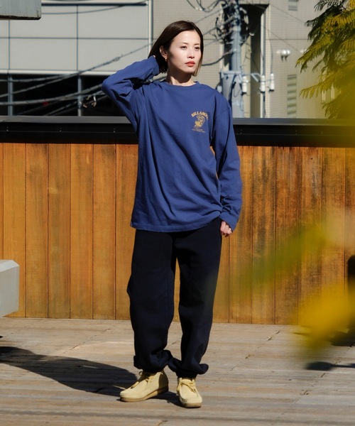 「BILLABONG」 長袖Tシャツ MEDIUM クリーム メンズ_画像2