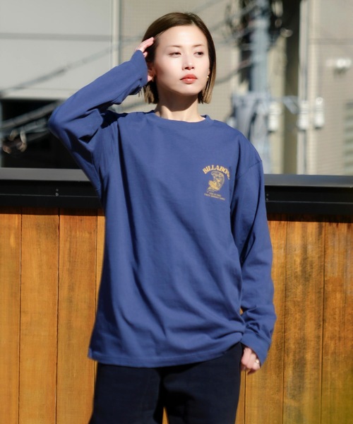 「BILLABONG」 長袖Tシャツ MEDIUM クリーム メンズ_画像5