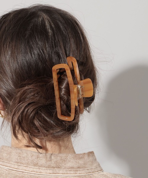 George's ヘアクリップ スクエアバンスクリップ : ZOZOTOWN Yahoo!店