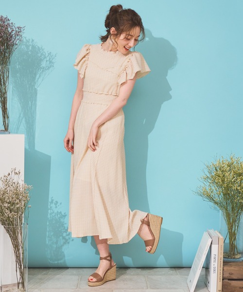 「NOELA」 ノースリーブワンピース M ブラック レディース_1