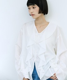 ADAM ET ROPE'（アダムエロペ） ブラウス シャツ 「WEB限定」オーバー