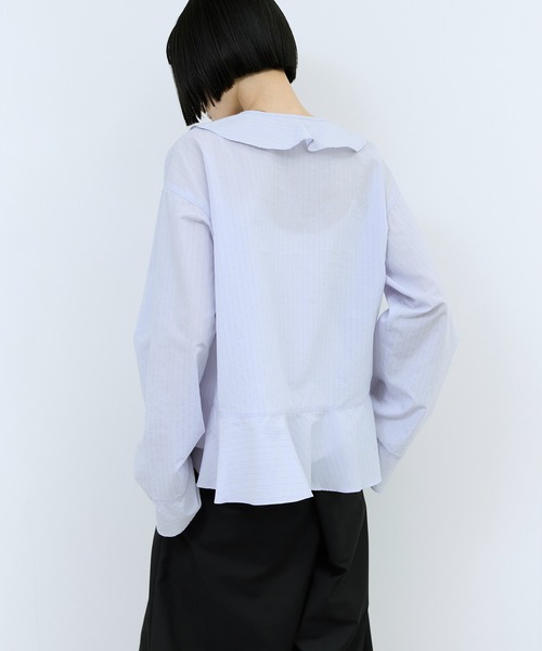 ADAM ET ROPE'（アダムエロペ） ブラウス シャツ 「WEB限定」オーバー