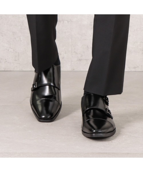 「CEDAR CREST」 シューズ 25.0cm ブラック メンズ_画像7