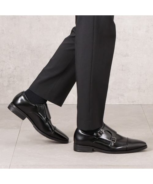 「CEDAR CREST」 シューズ 25.0cm ブラック メンズ_画像8