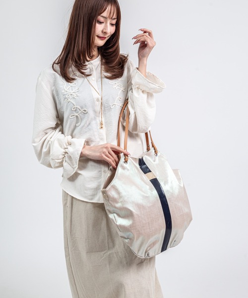 美品　Jack Gomme トートバッグ ホワイト　男女兼用 jack gomme（ジャックゴム） トートバッグ 「JACK GOMME/ジャックゴム