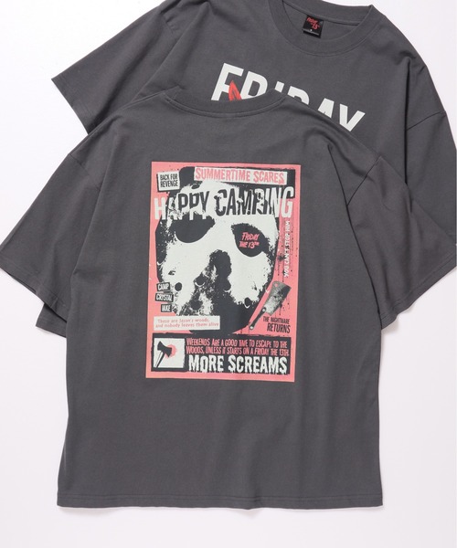 ALWAYS GOOD TIME tシャツ 「FRIDAYTHE13TH/13日の金曜日」USD加工