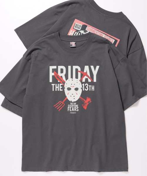 ALWAYS GOOD TIME tシャツ 「FRIDAYTHE13TH/13日の金曜日」USD加工