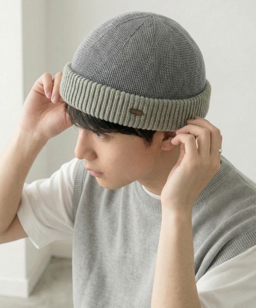 Ruben 帽子 ベレー帽 メンズ RUBEN ROLL CAP 麻昆 ニットリブロールキャップ メンズ レディース ZOZOTOWN Yahoo 店 - 通販 - Yahoo ショッピング