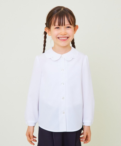 「CHOPIN」 「KIDS」長袖ブラウス 140cm ホワイト キッズ_画像3