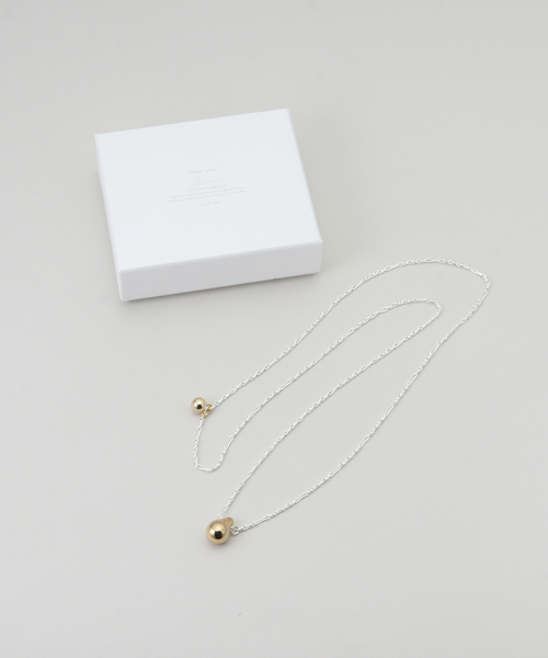 Noripさま専用　美品　Soierie ソワリー 　パールネックレス Soierie（ソワリー） ネックレス Visions long necklace レディース