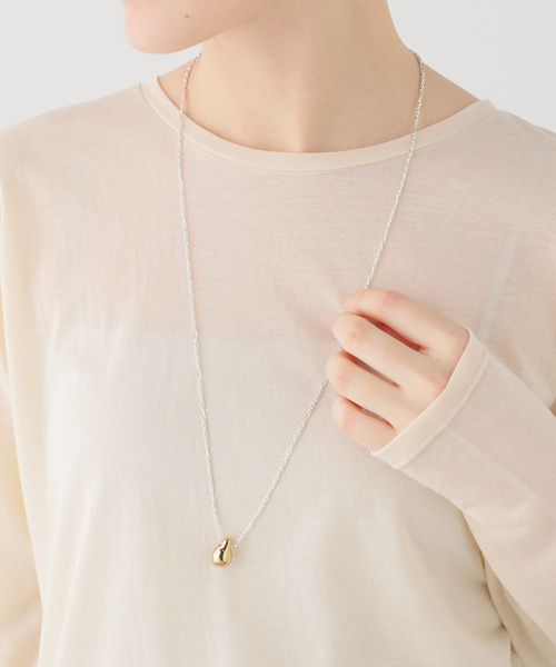Noripさま専用　美品　Soierie ソワリー 　パールネックレス Soierie（ソワリー） ネックレス Visions long necklace レディース