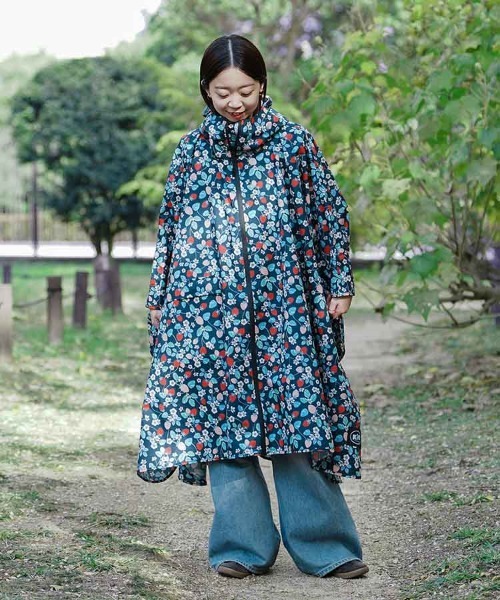KiU（キウ） レインコート カッパ 自転車 「KiU and BleuBleuet」KiU