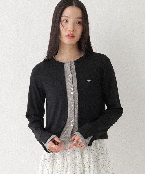 Heather（ヘザー） tシャツ 配色ドッキングカットソー 664027
