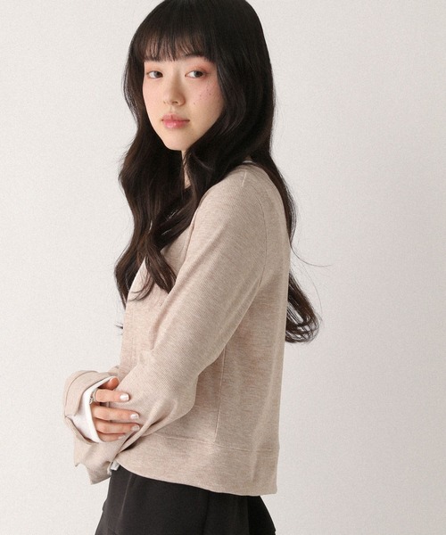 Heather（ヘザー） tシャツ 配色ドッキングカットソー 664027