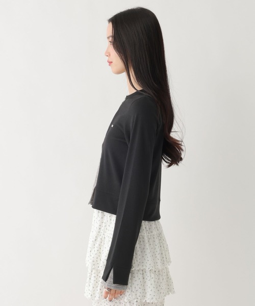 Heather（ヘザー） tシャツ 配色ドッキングカットソー 664027