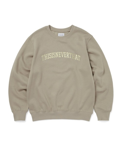 thisisneverthat@スウェット thisisneverthat（ディスイズネバーザット） スウェットカットソー S