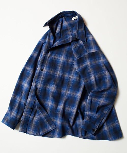 FREAK'S STORE（フリークスストア） 長袖シャツ L ブルー メンズ
