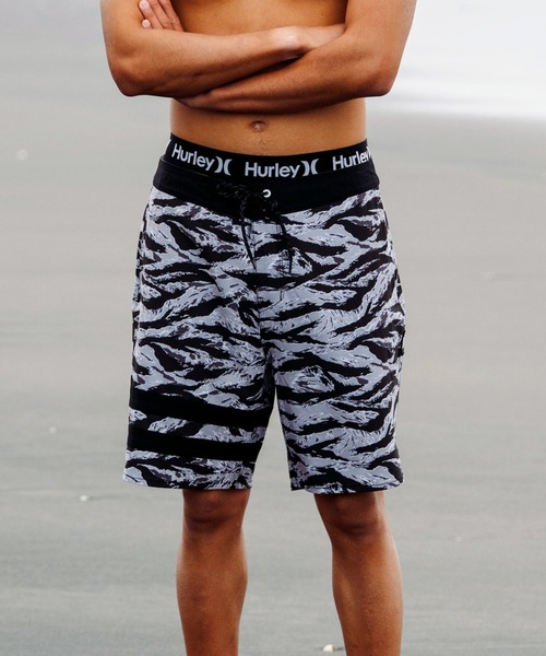 ハーレー ゴルフウェア ファントム 半袖ショーツ 刺繍ロゴ XL ブラック Hurley（ハーレー） 水着 「Hurley:ハーレー」ファントムボード