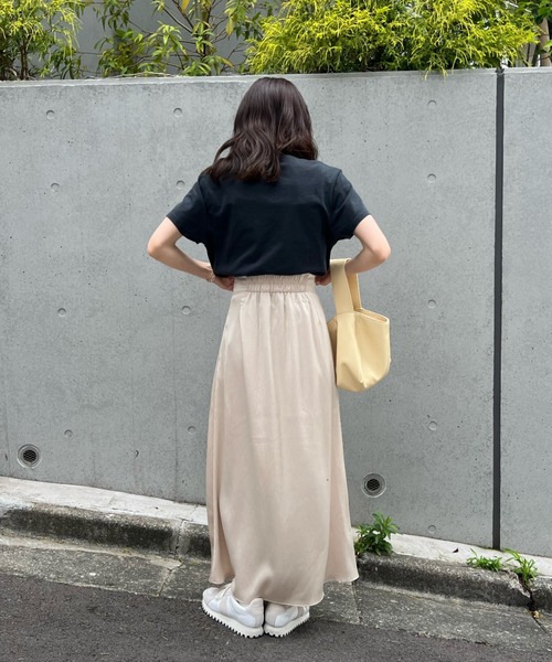 「hinari」 ロングスカート SMALL ブラック レディース_画像3